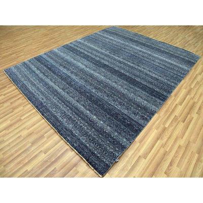 8'x10'2" Space Cadet Wool Hand Knotted Kohinoor Herrita Design Rug 0971A36B25B64DBDB8615AE73FE078C9