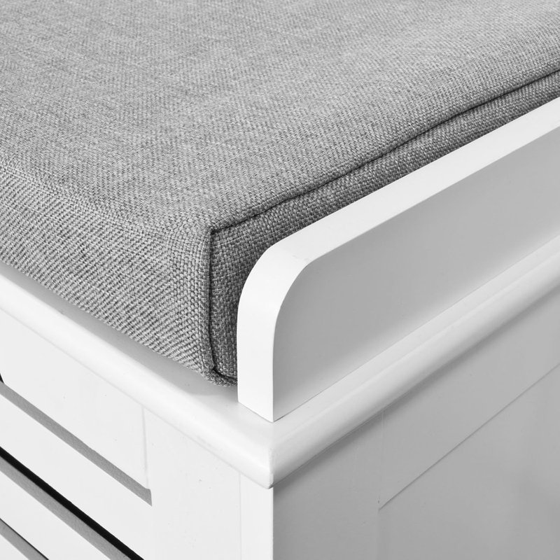 3 Pair Shoe Storage Bench