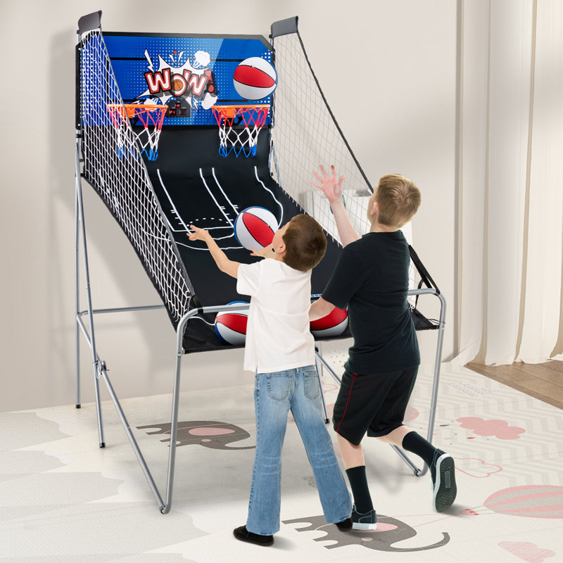 Jeu d'arcade de basketball à piles Costway