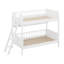 Lit superposé simple avec 3 tablettes de rangement et échelle pouvant être changée à gauche ou à droite-668907431