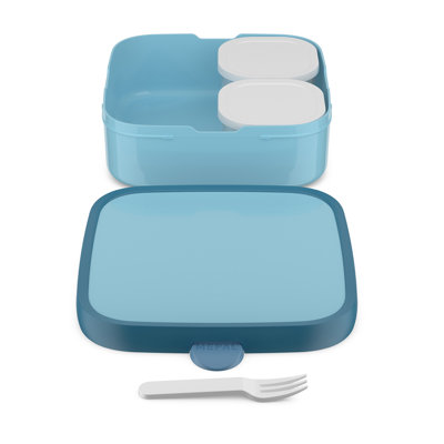 Campus Plastic Bento Lunchbox Large - Cool Blue