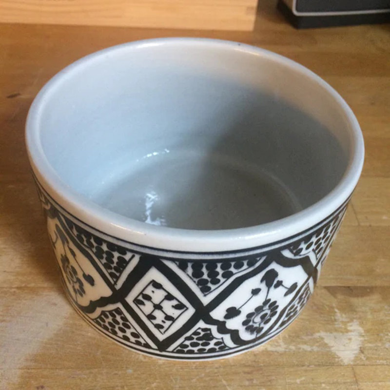 Handmade Ceramic Pot Planter, Black
