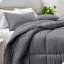 Polyester Solid Colour Bedspread-124131935-124131937