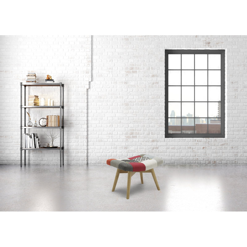 Caelinn Solid Wod Decorative Stool