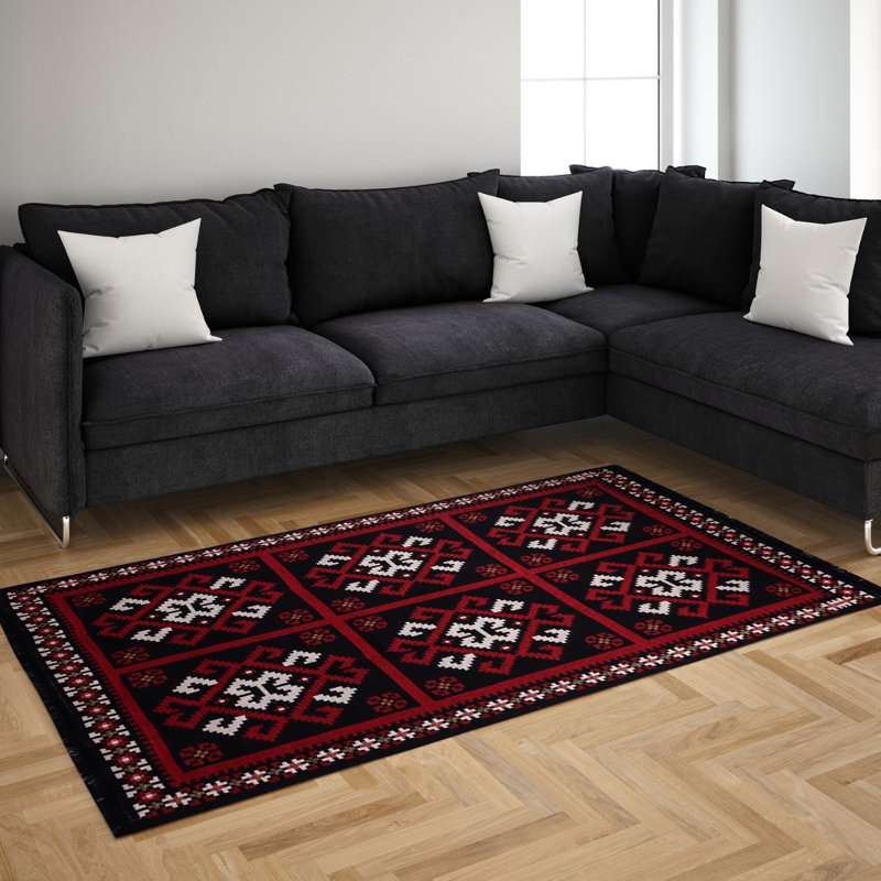Liam  Machine Washable Rug 3x5 Dark
