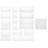 16Pcs Clear Drawer Storage Plastic Stackable Drawer Trays Anti-Slip Dividers Organizers
