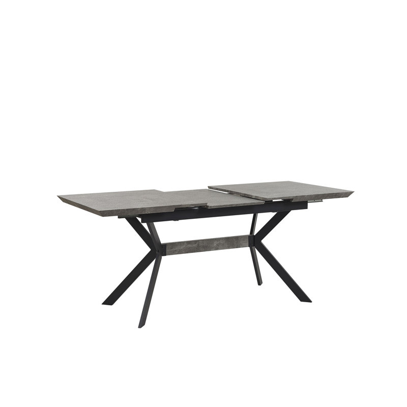 Pagano Extendable Metal Base Dining Table