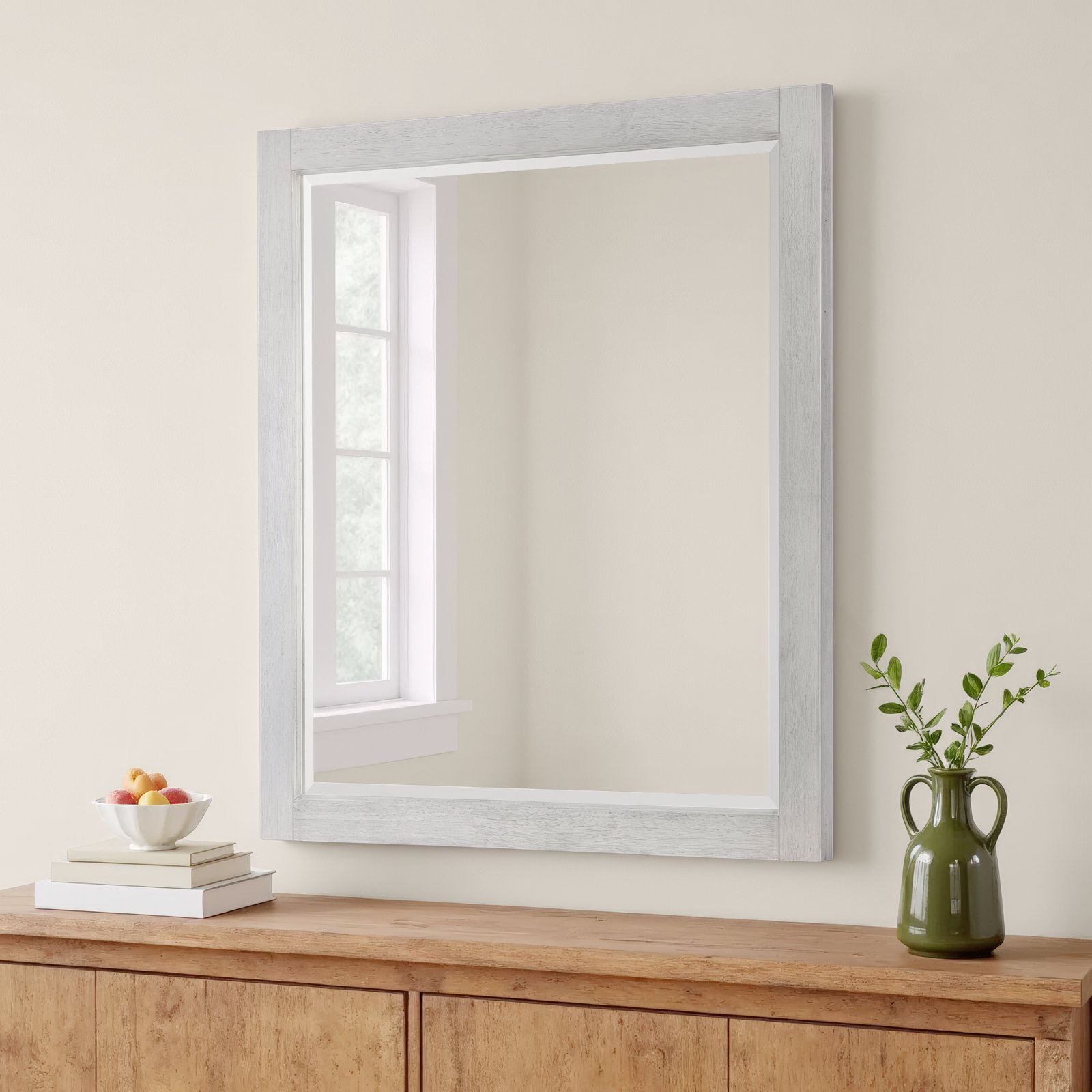 Casey 34" Oak Mirror