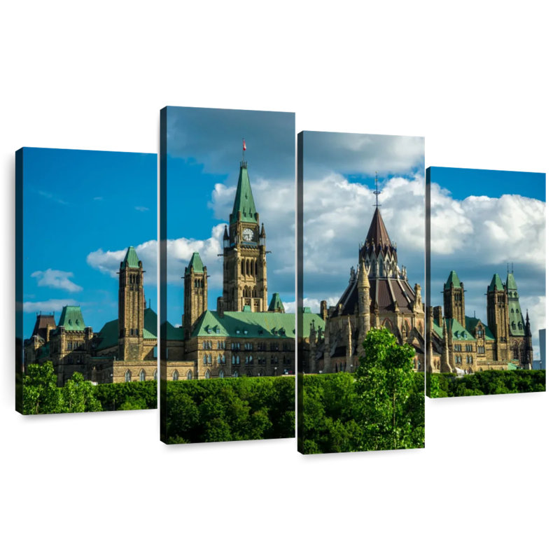 Nicci Canada Parliament Hill Complex, 22" H x 36" W