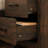 2-Drawer Nightstand With Rustic Style-561301463