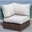 Chaise de patio avec coussins confortables