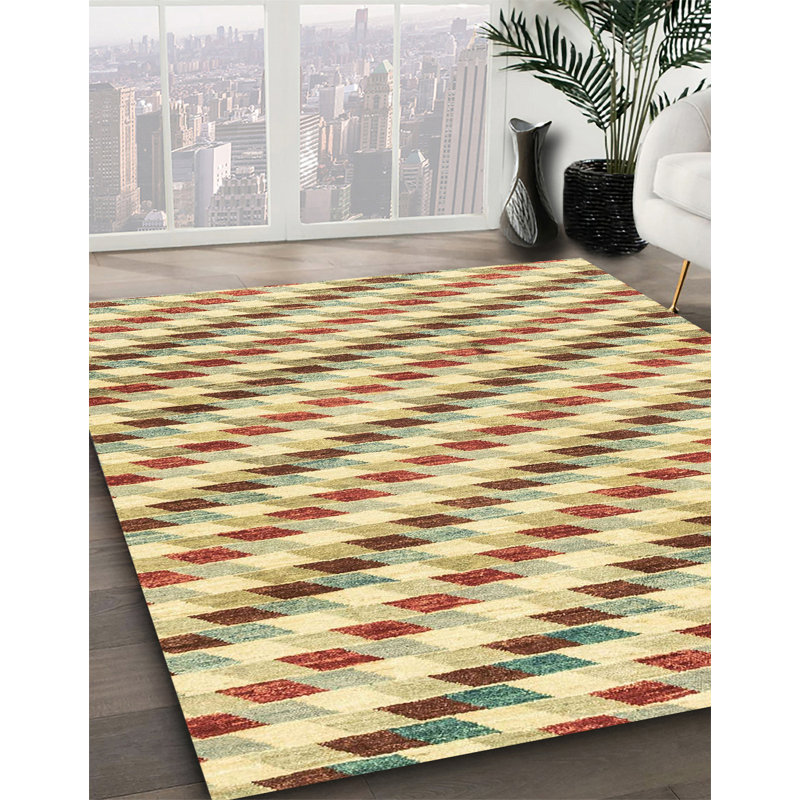 Geometric Indoor Rug, Square 8'