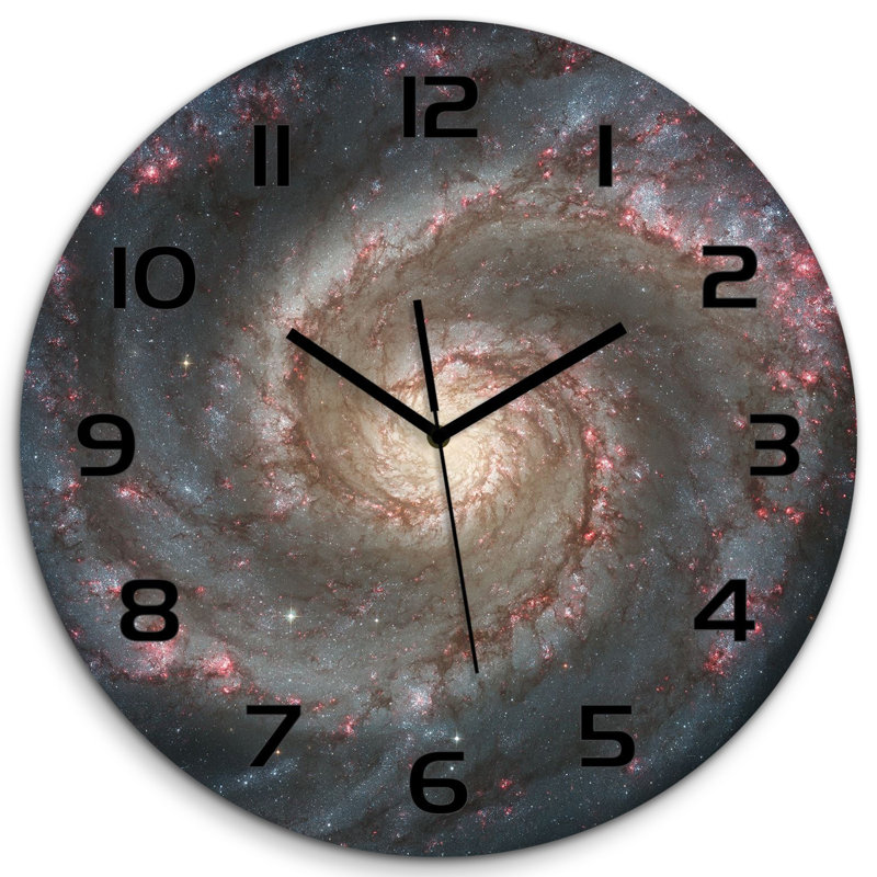Jodiel Glass Wall Clock