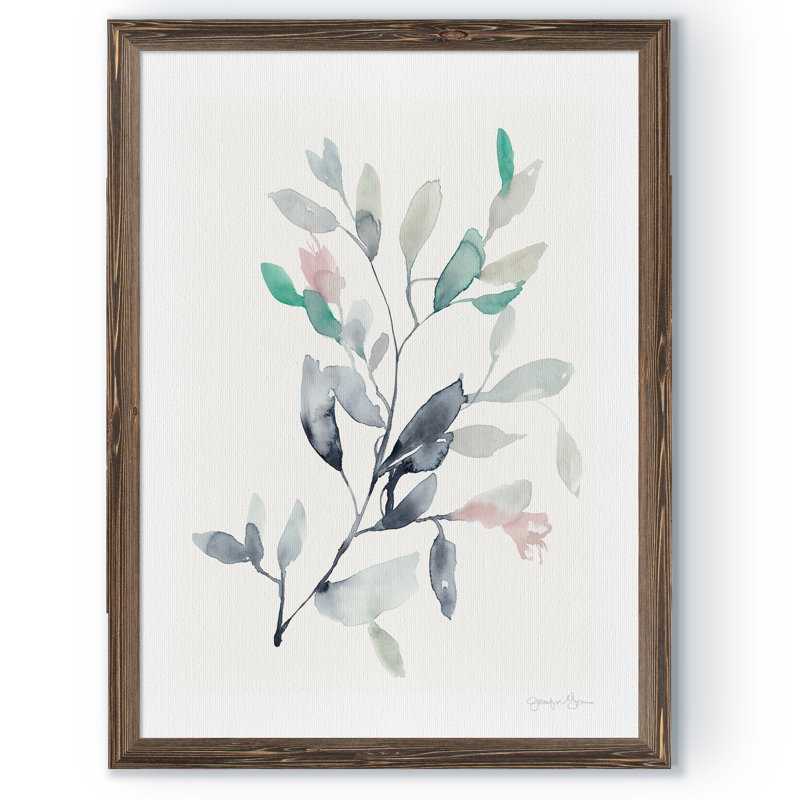 « water branches ii » par paul cezanne-photo, reproduction d’art encadrée, H 30 po x l 22 po x P 1,25 po, Pas de tapis