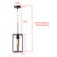 1 - Light Satin Black Pendant