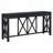 60"Acacia Veneer Console Table With 4 Spacious Drawers, Crisscross Design Entryway Table With Open Bottom Storage,Farmhouse Sofa Table For Living Room,Kitchen,Dining Room,Hallway-1124649004
