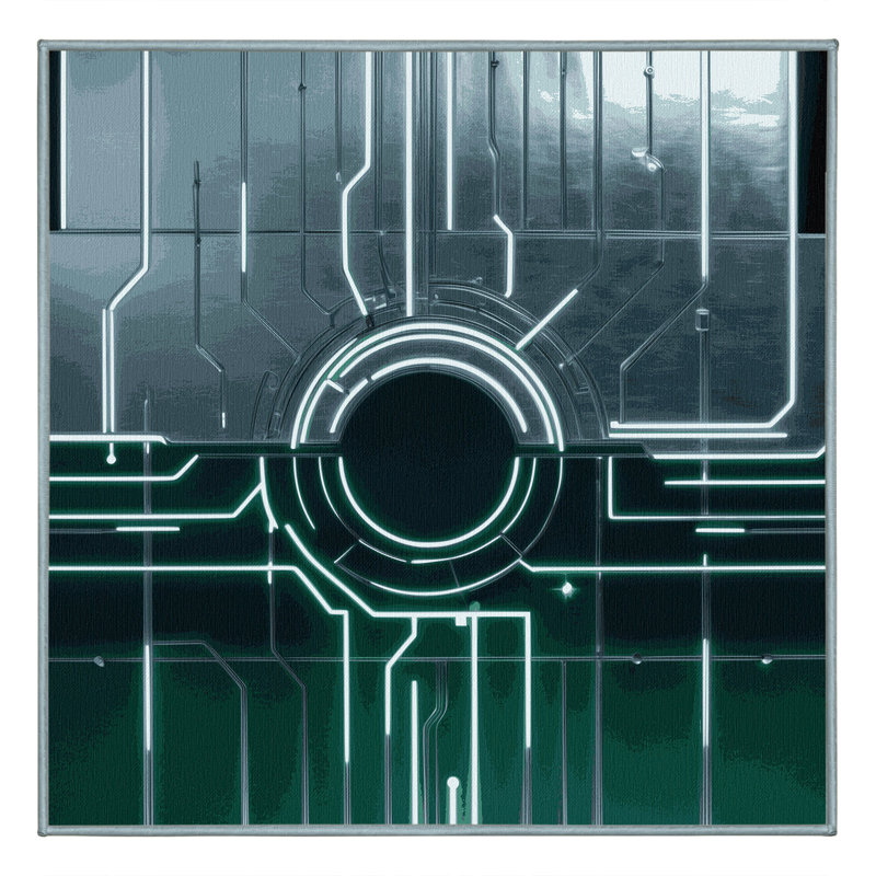 Quasar Drift Rug, Square 7'