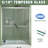 56 - 60" Adjustable Width Finished Sliding Glass Shower Enclosure With 8Mm & Tempered Glass, Double Handle Design, Safe And Worry Environment Hardware Door 5/16" (8Mm) Clear Mute Rollers, Chamfer-121166332