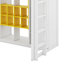 Lit mezzanine en bois avec garde-robe, tablettes et armoire-501571877-501571879