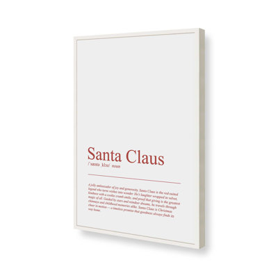 «Simply Santa», reproduction d'art