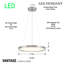 Luminaire suspendu linéaire moderne 1 lumière-86653868