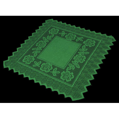 Saugeries Floral Square Table Topper