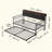 Daybed Frame Metal Day Bed With Trundle And Charging Station