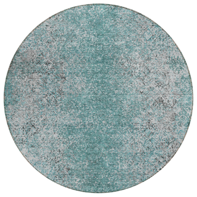 Tapis d'intérieur rond 8 pi