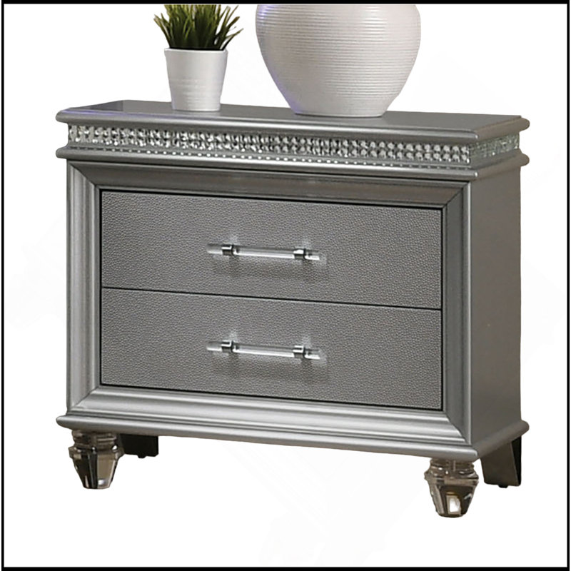 Table de chevet Classic Silver1pc