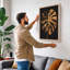 Gilded Monstera Botanical - Wrapped Canvas-1061723307-1061723312