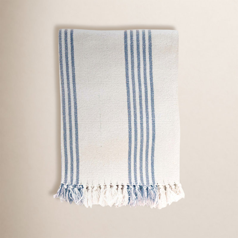Ibiza Throw, French Blue