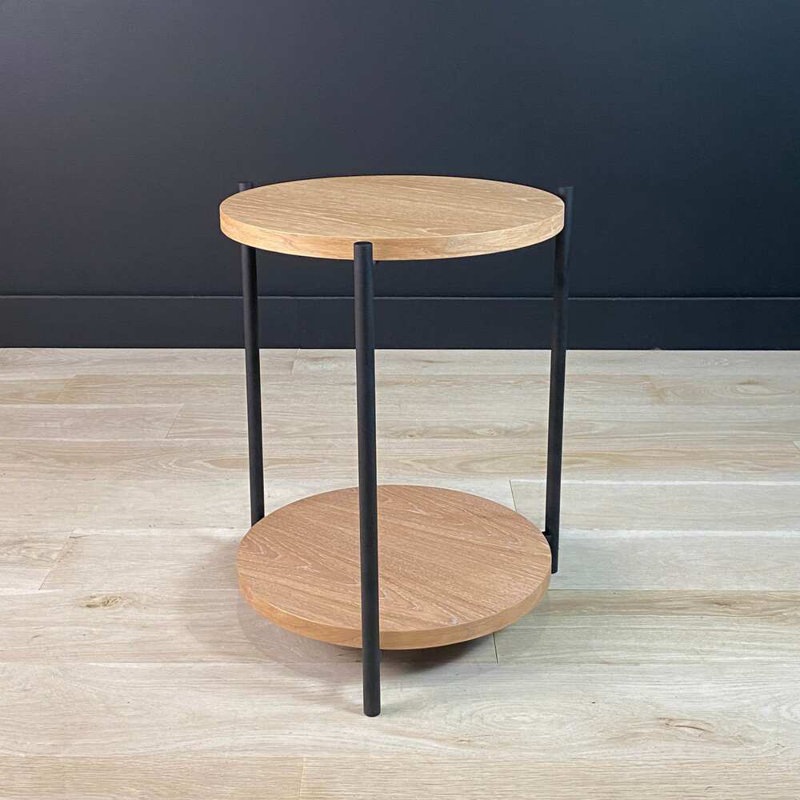 End Table, Natural Oak