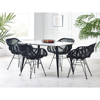 Chantilly 4 - Person Dining Set