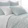 Quilted Silken Solid Coverlet