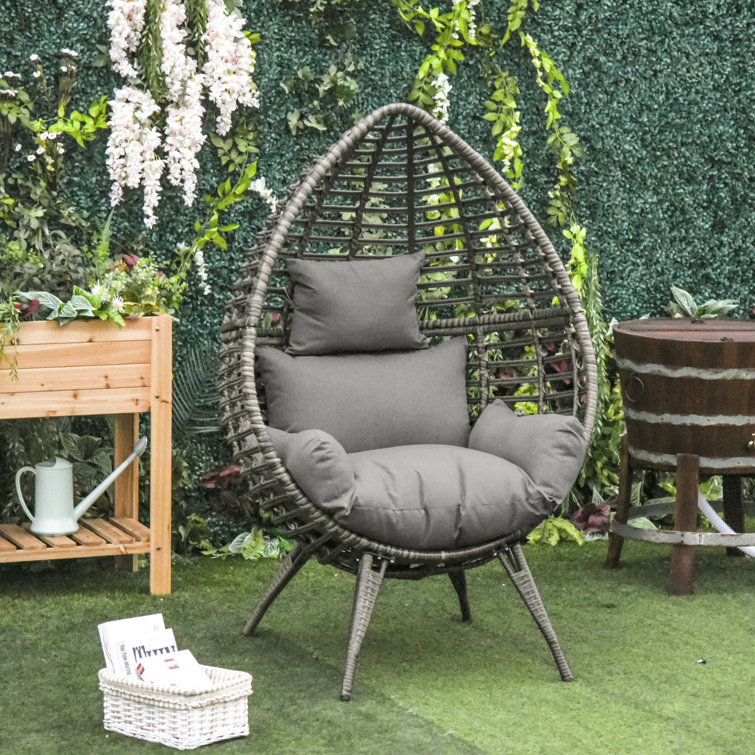 O'Carroll Wicker Outdoor Garden Chair