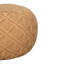 50cm Wide Round No Pattern Pouffe Ottoman-80785391