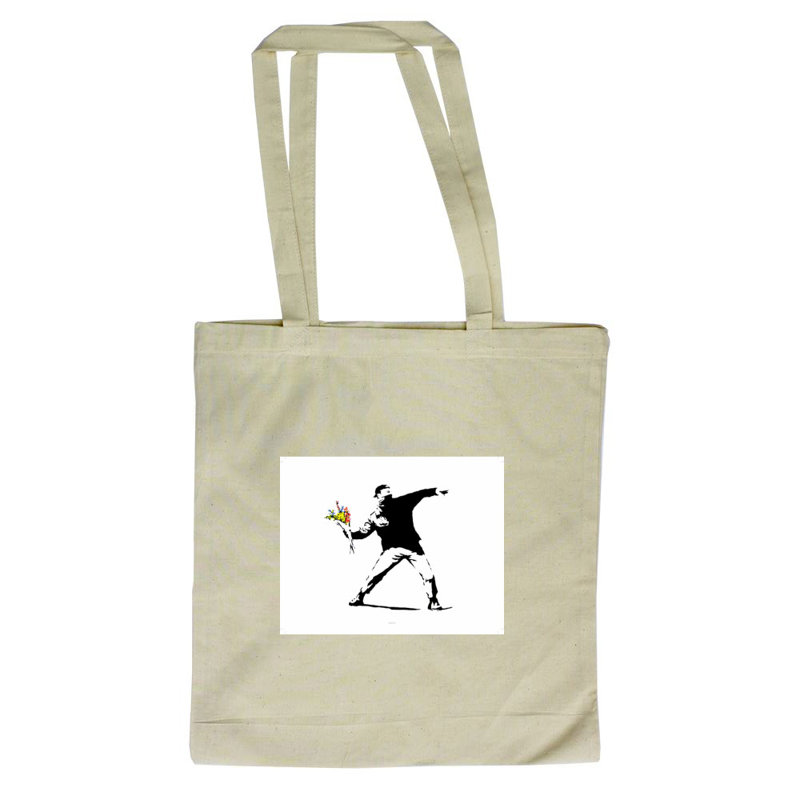 Flower Chucker Tote Bag