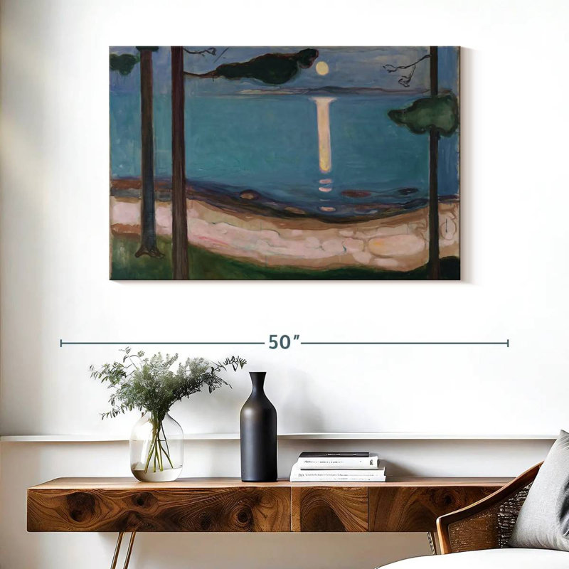 Avery Moonlight 1895, 26" H x 39" W