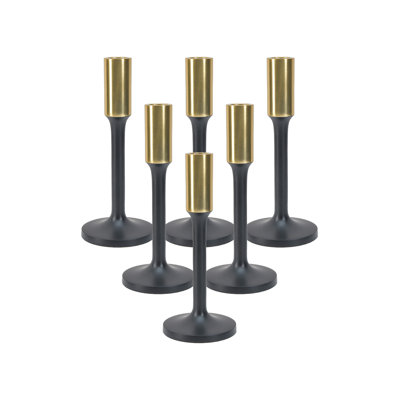 Bougeoir de table en acier inoxydable