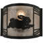 Rabbit On The Loose 1 - Light Flush Mounted Sconce