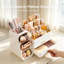 3-in-1 Sturdy Makeup Organiser with Drawers, Multi-Functional Cosmetic & Skincare Storage Unit for Dressers, Bathrooms and Bedrooms