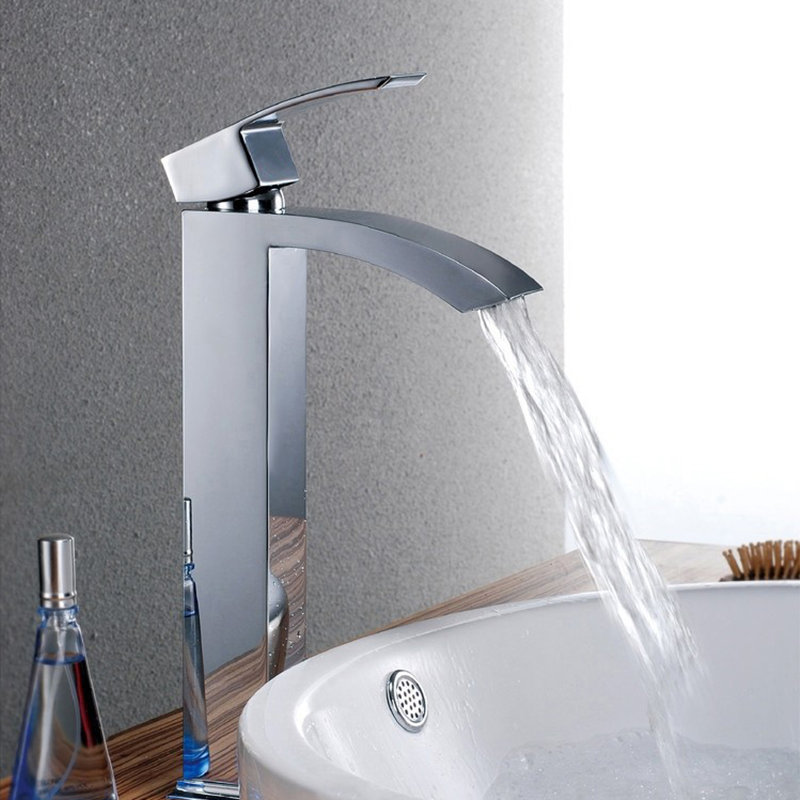 Robinet pour salle de bain à un trou à fixation pour bateau Pure