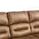 Siete 2-Piece Classic and Overstuffed Soft Faux Leather Manual Reclining Living Room Set
