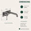  Wall Mounted Mono Basin Mixer-1482013082
