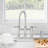 Empressa Pull-Down Dual-Spray Bridge Faucet-34379663
