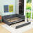 Linen Upholstered Daybed with Twin Trundle-764516448-764516454