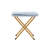 Oversized Folding Upholstered Saucer Chair With Ottoman-76709591