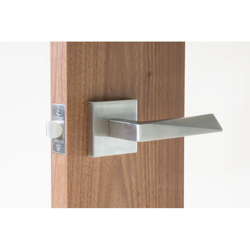Levier de porte de passage (couloir et garde-robe), Acier inoxydable