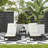 Benette 196cm Long Single Sun Lounger with Cushions and Table-939781326-939781327