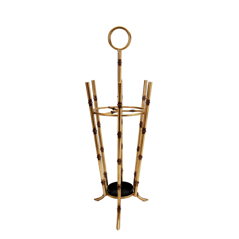 Dmarius Iron Freestanding Umbrella Stand